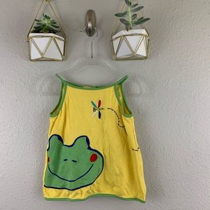 Hanna Andersson Baby Top With Frog Size 70